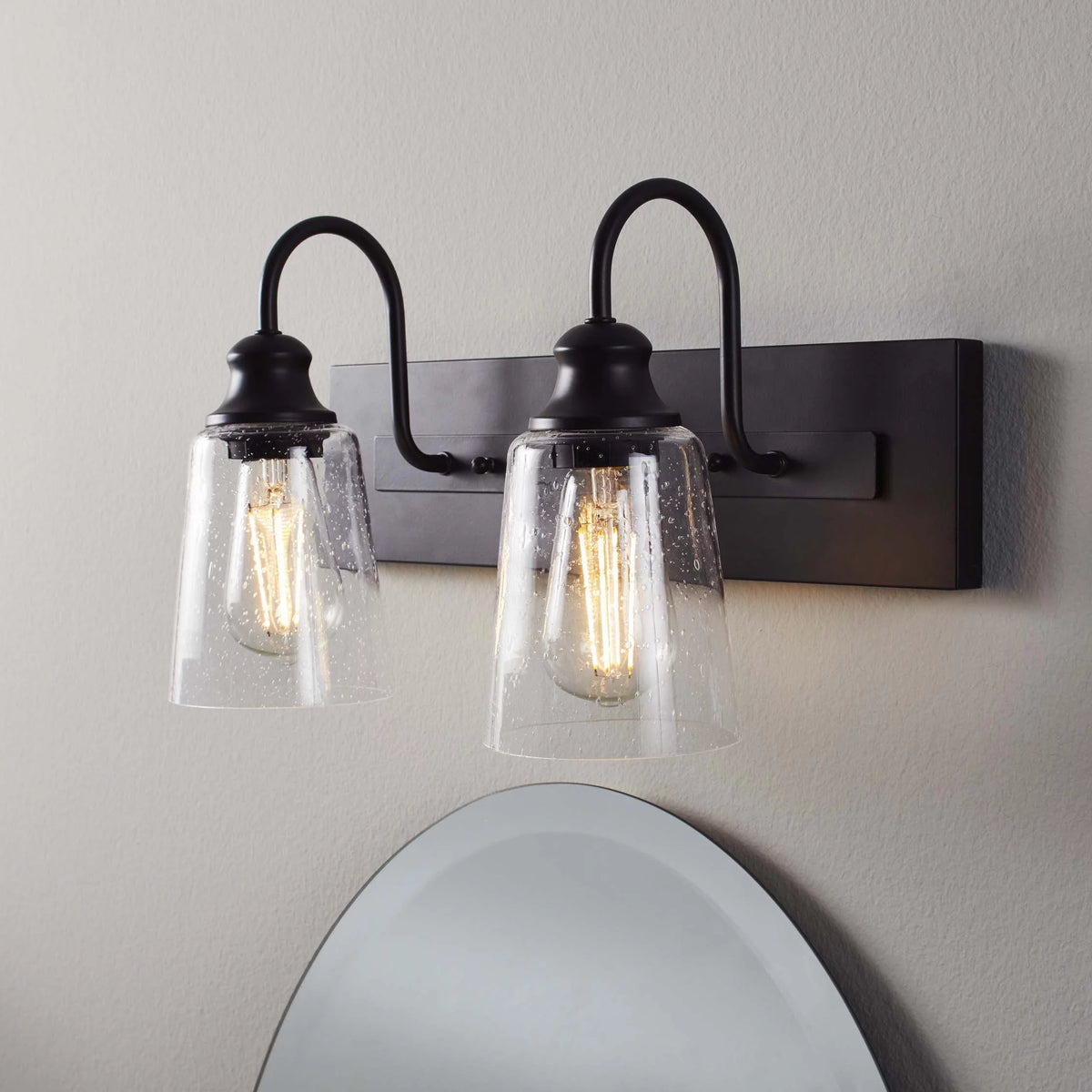 16" Bronze 2-Light Vanity Light C779