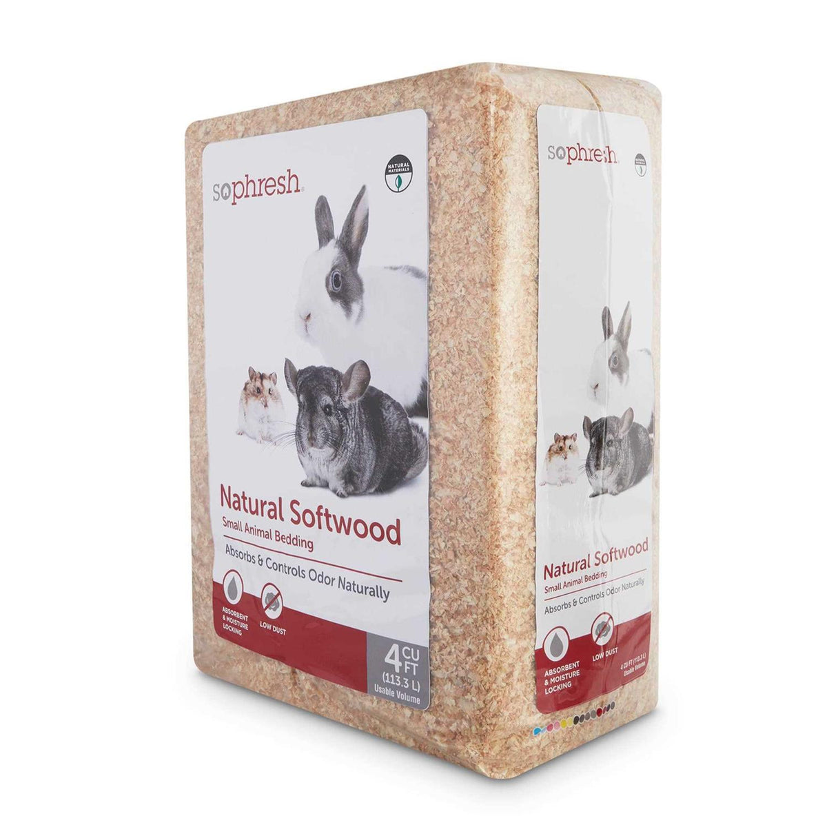 Natural Softwood Small Animal Bedding V911