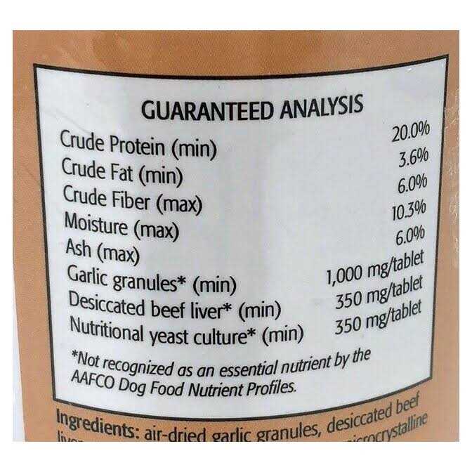 Garlic Chewables for Dogs 180Tabs N914817