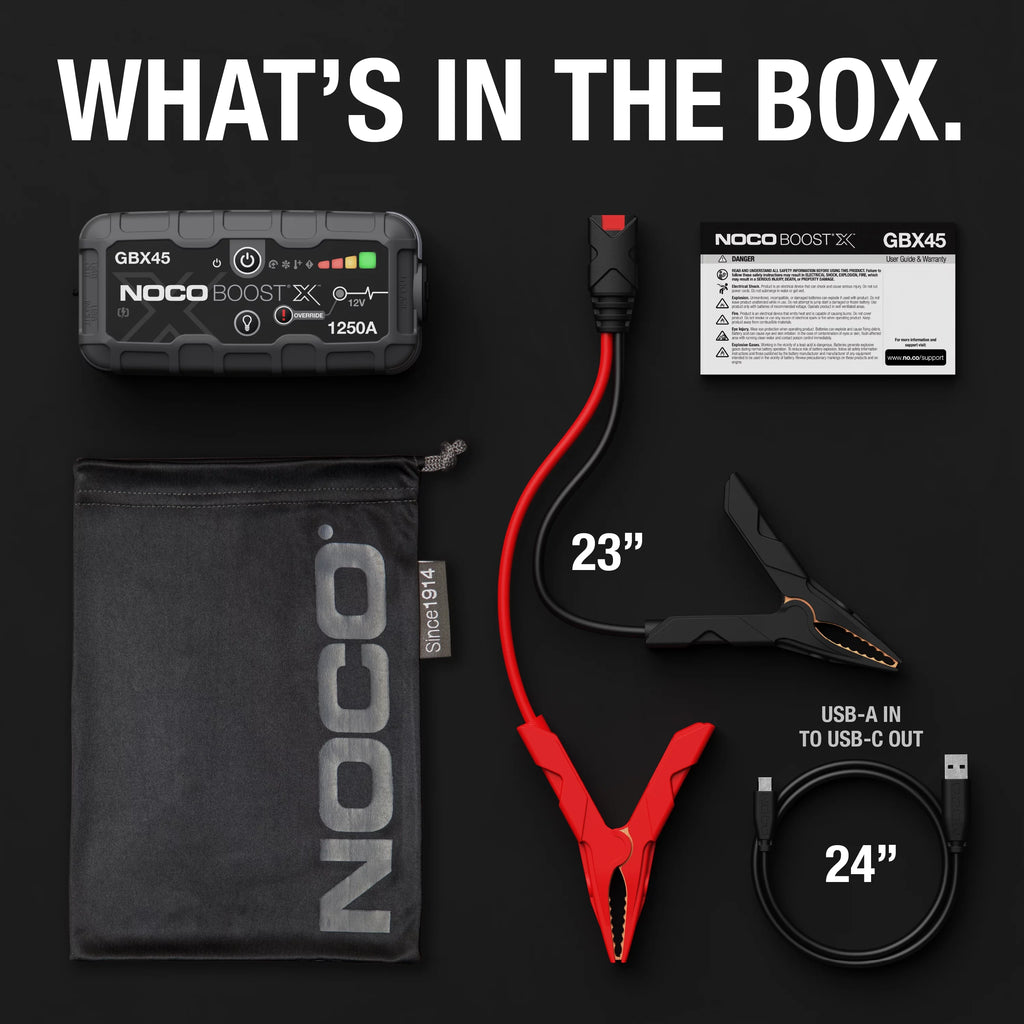 1250A 12V Portable Lithium Jump Starter B1742