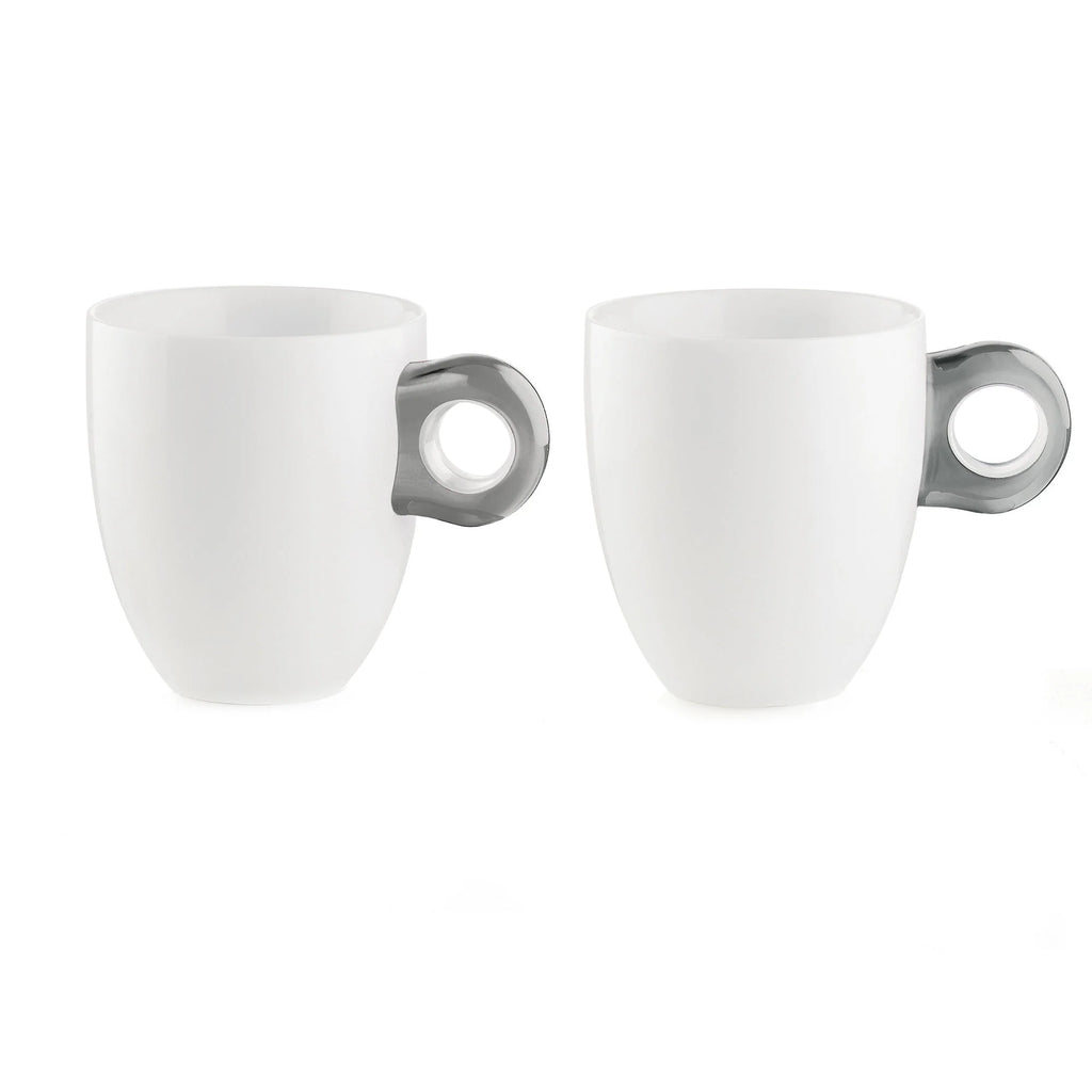 Set of 2 Mugs Sky Grey N54633