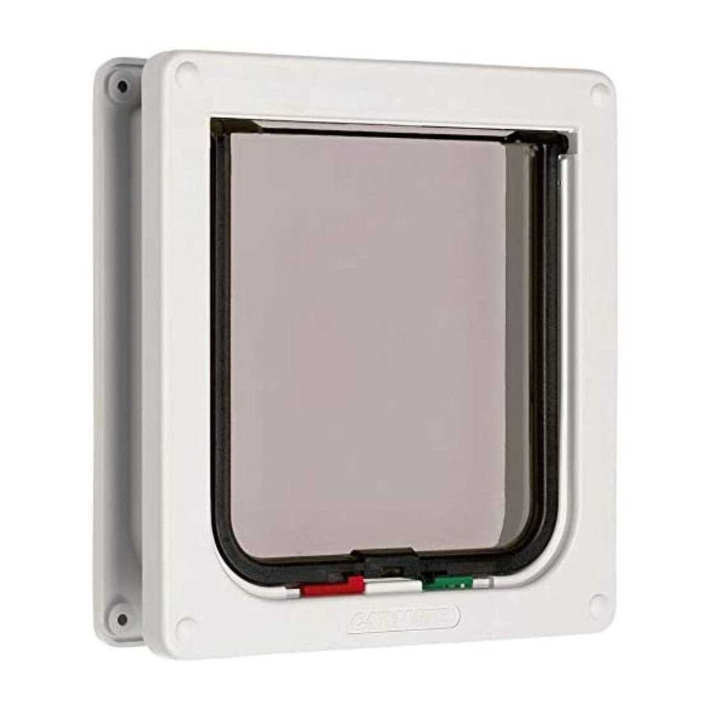 4 Way Locking Cat Flap with Door Liner S119154