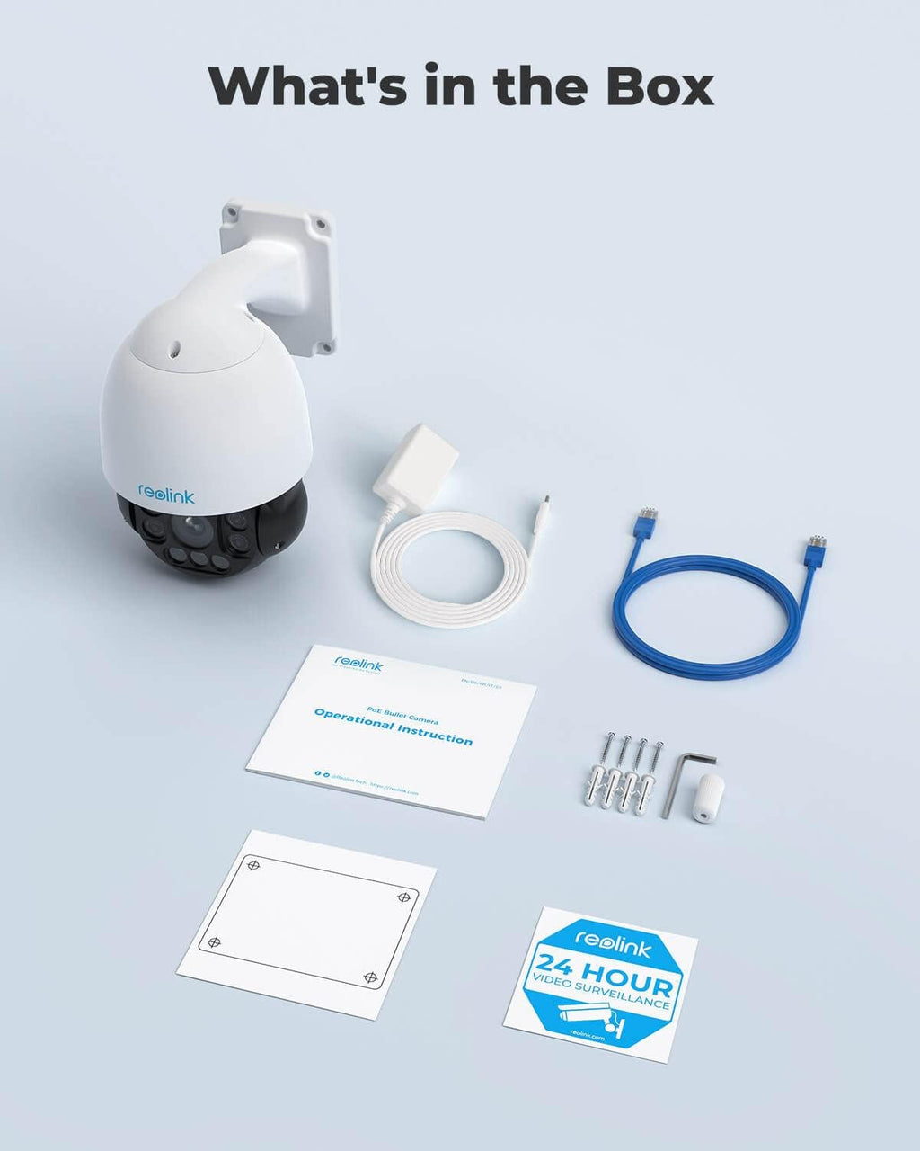 4K PTZ Outdoor PoE Security Camera O30835