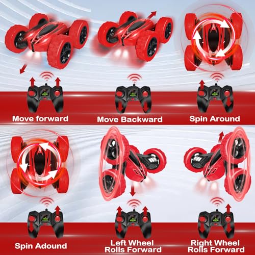 Remote Control Car 360 Flip 2.4Ghz Double-Sided Stunt Car C8926