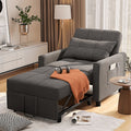 Light Gray Convertible Sofa Bed J958