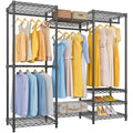 Portable Closet Wardrobe Heavy Duty Metal Clothing Rack H7419