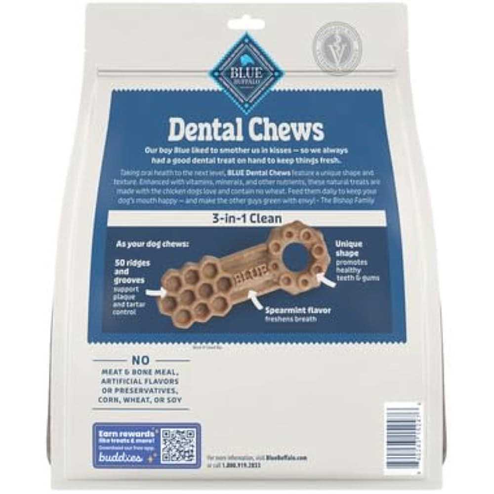 Chicken & Spearmint Dog Dental Chews I9803