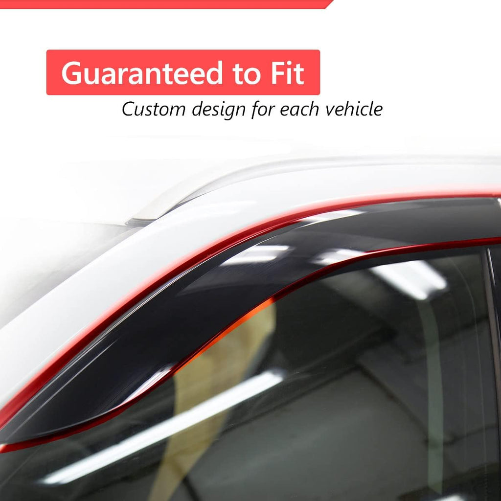 Set of 4 Acrylic Side Window Wind Deflector K644834