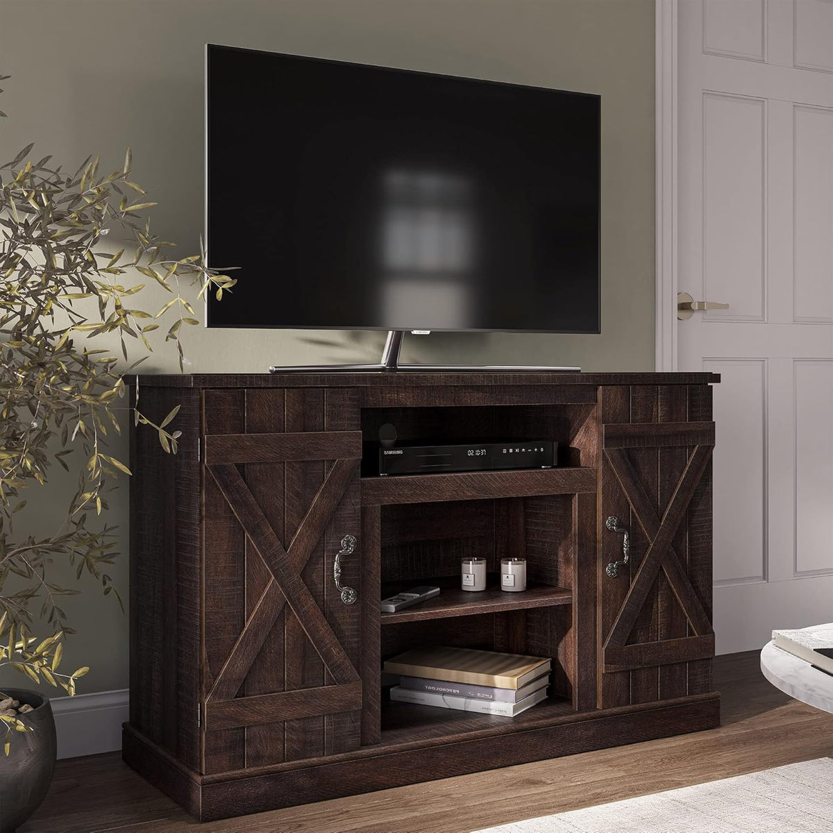 47 Inch Electric Fireplace TV Stand B161