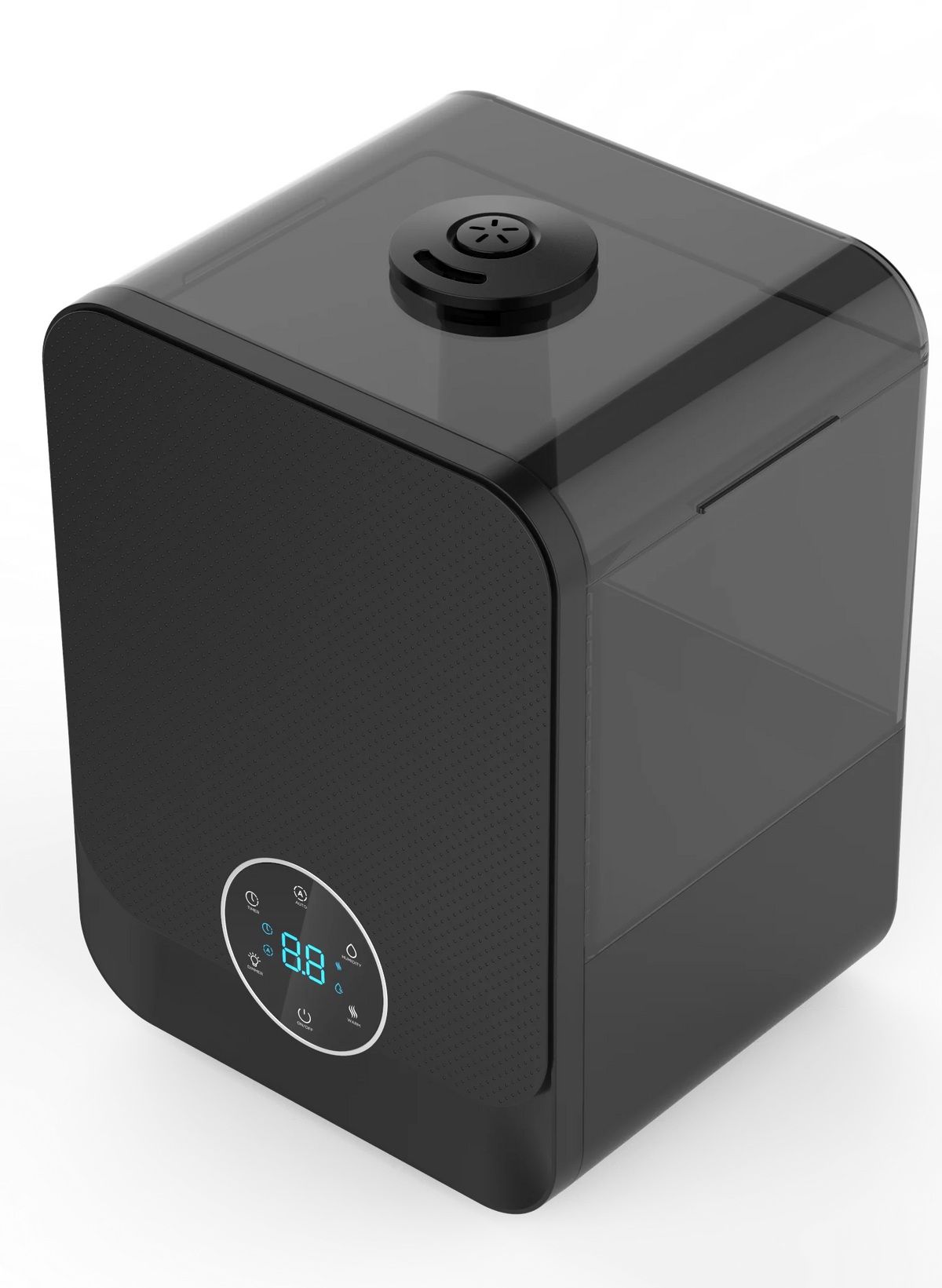 1.6 Gal Ultrasonic Warm/Cool Mist Humidifier, Black D1428