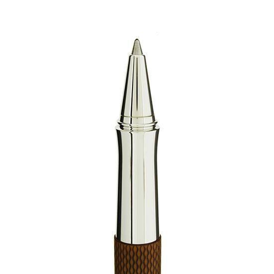 Cognac Guilloche Rollerball Pen Z997066