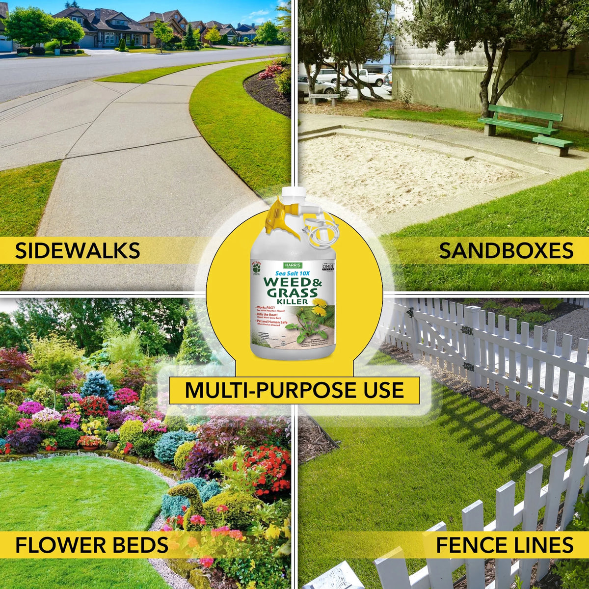 Sea Salt Weed & Grass Killer 128 oz Z60492