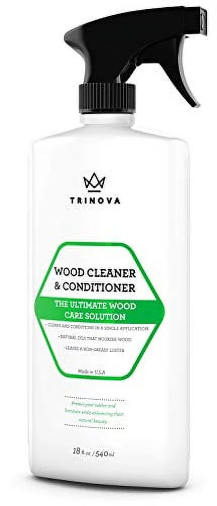 18 OZ Wood Cleaner Conditioner Wax Polish Spray W653177