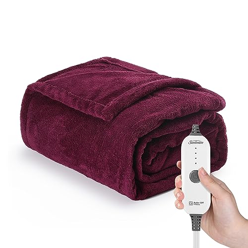 Emerald Electric Heated Throw Blanket, 50" x 60", 4 Heat Settings, Machine Washable W25876