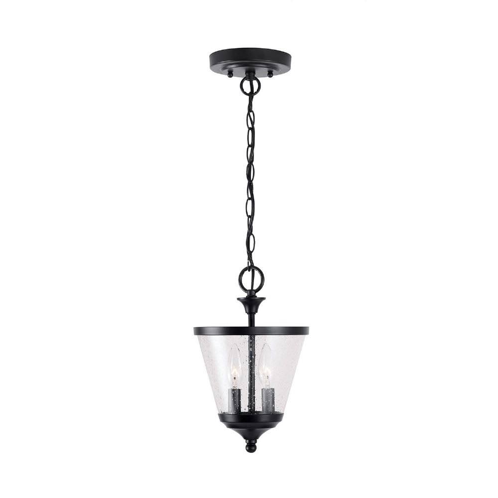 2 Light Foyer Burnished Bronze Z4098