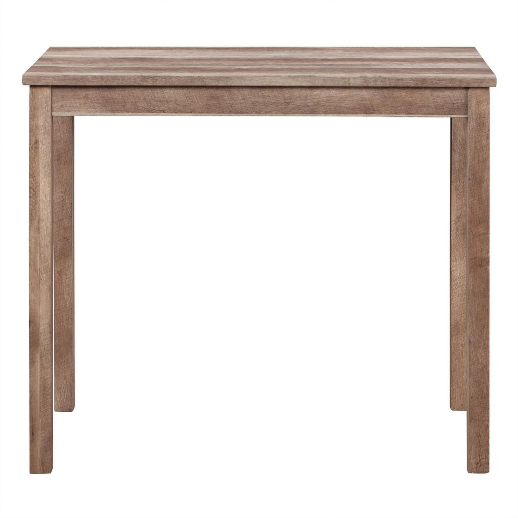 3PC Counter Height Dining Set in Engineered Wood Natural Brown G83335