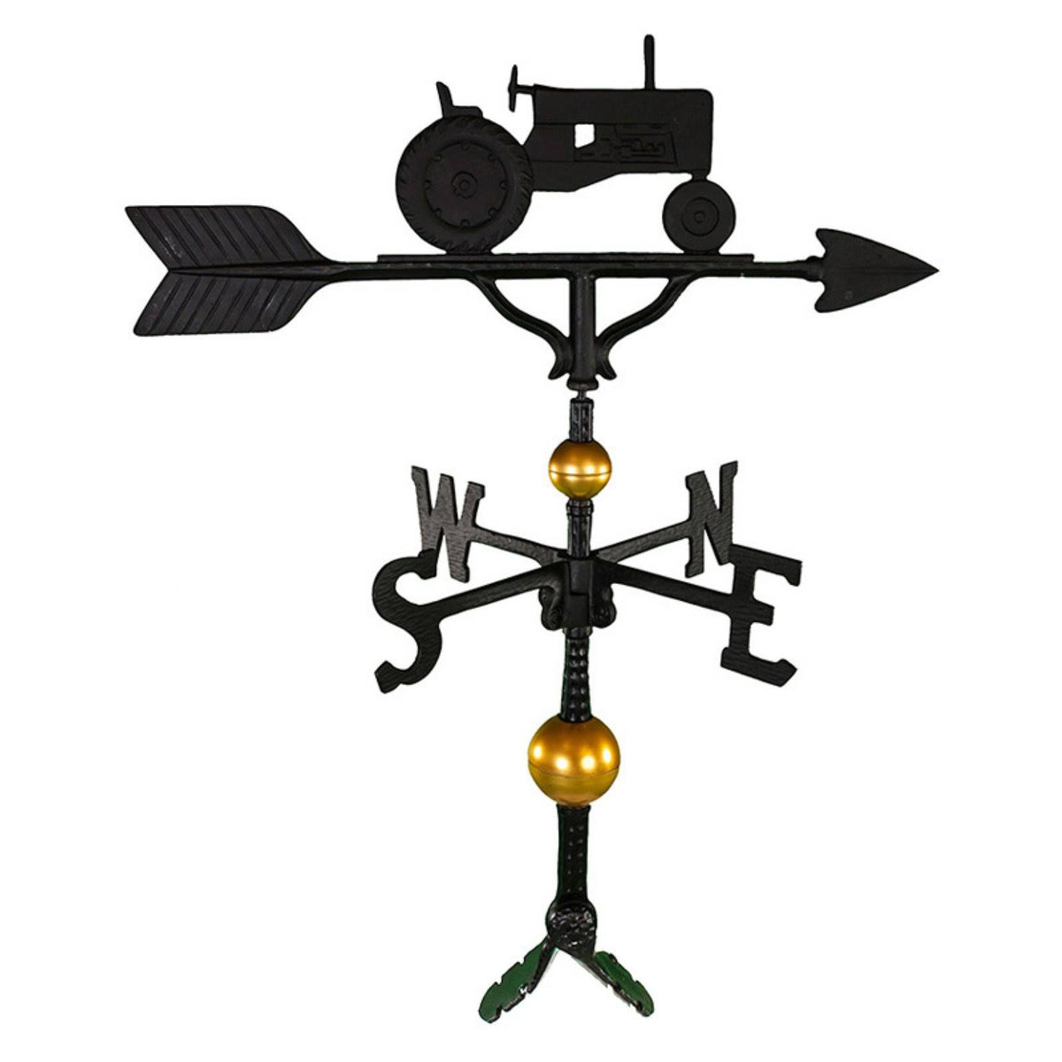 Black Tractor Weathervane U11124
