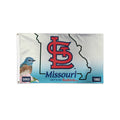 St. Louis Cardinals License Plate Flag W4869