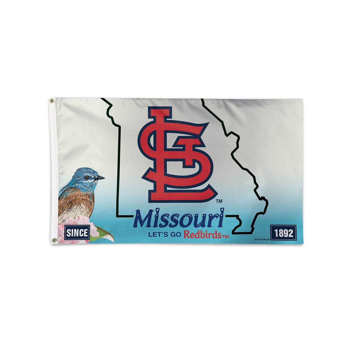 St. Louis Cardinals License Plate Flag W4869