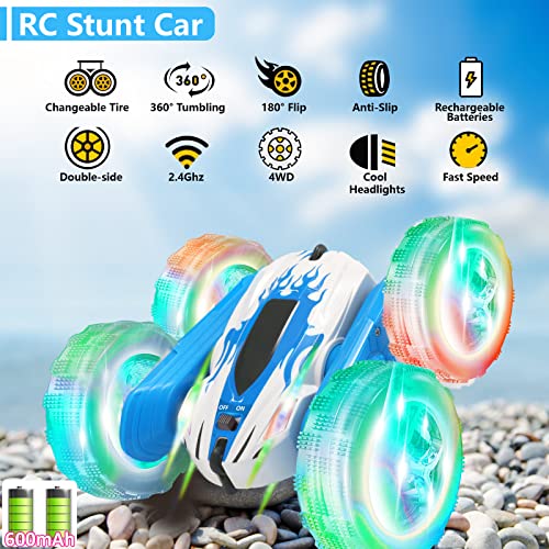 Remote Control Car 360 Flip 2.4Ghz Double-Sided Stunt Car C8926