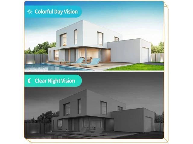 1080p 8CH NVR Wireless Security Camera System O45876