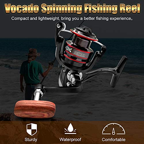 Ultralight Spinning Reel, 5.2:1 Gear Ratio, 12 Ball Bearings, Carbon Fiber Drag I7659