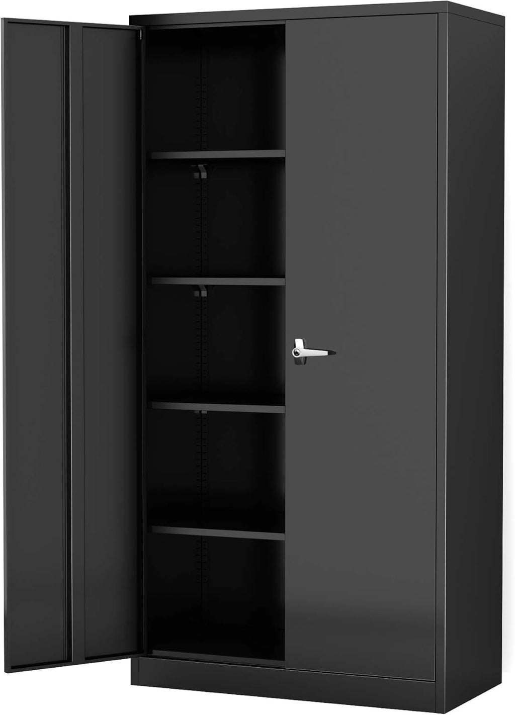 Metal Storage Cabinet with 4 Adjustable Shelves R588