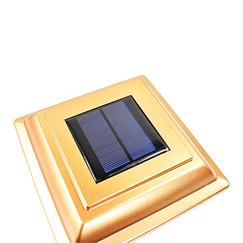 12 Pack White Outdoor Solar LED Post Cap Light V2703