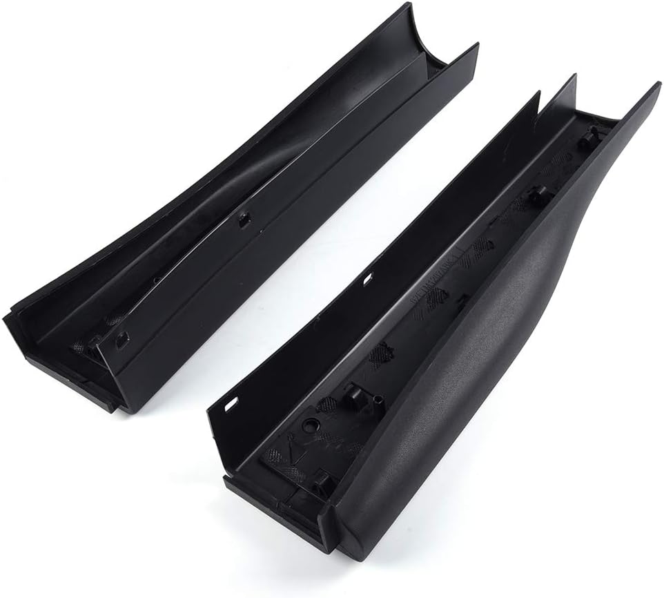 Black Tailgate Protector Molding Trim Caps J179251