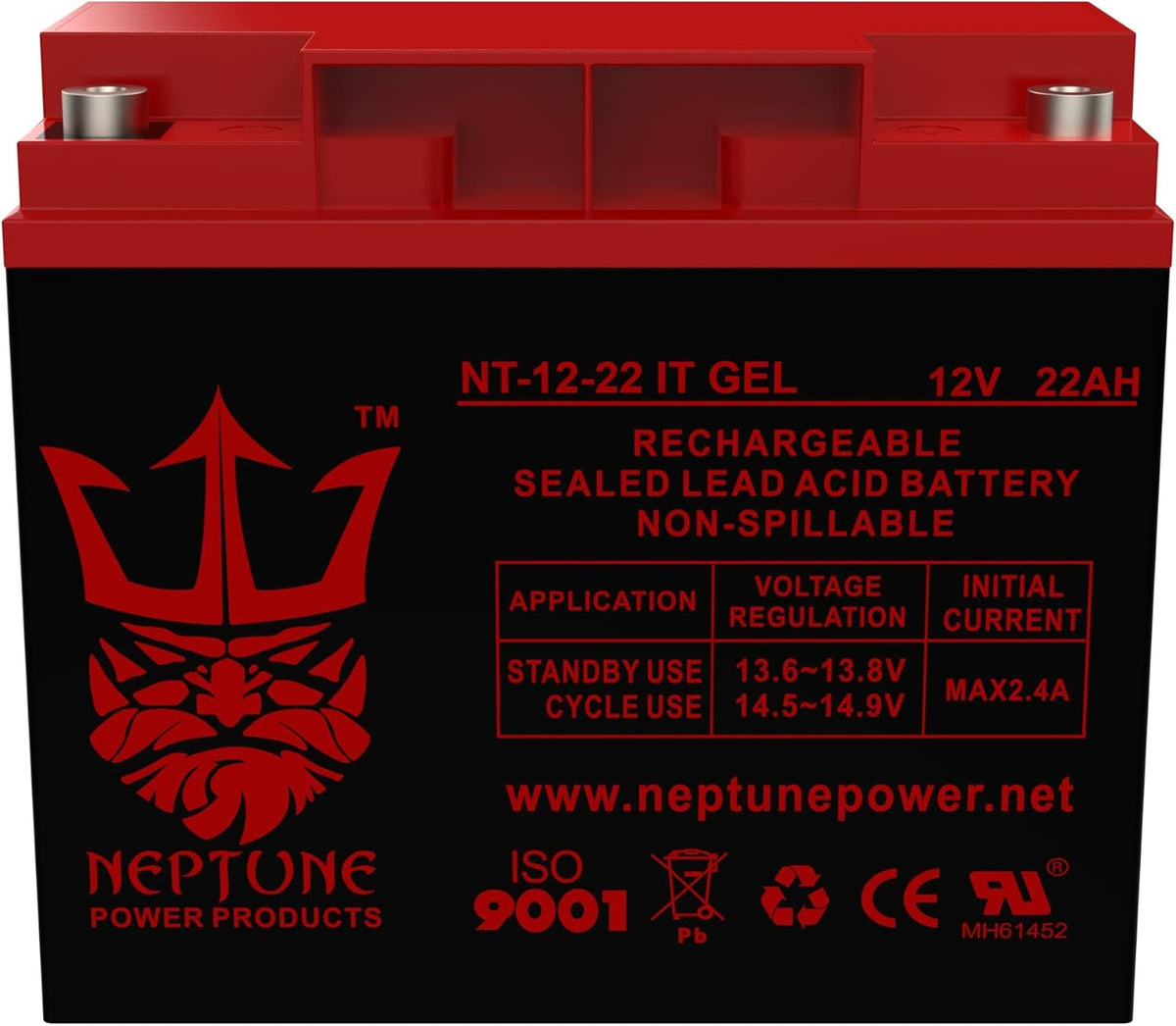 12V 22AH Gel Battery M833619