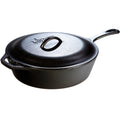 5 Quart Cast Iron Covered Deep Skillet X804