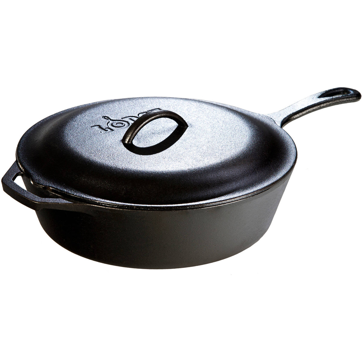 5 Quart Cast Iron Covered Deep Skillet X804