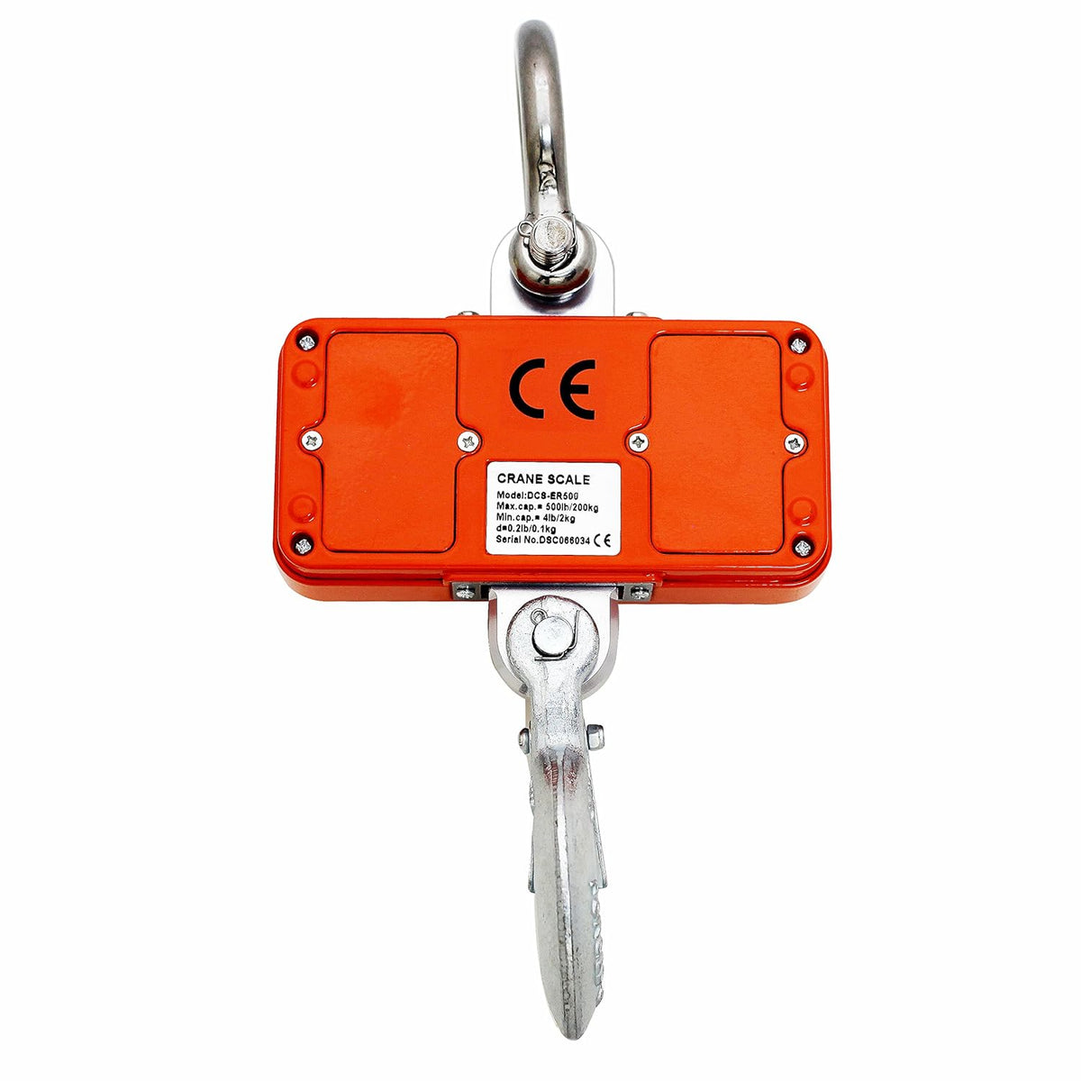 500lb 200kg Digital Hanging Scale LCD Display H5386
