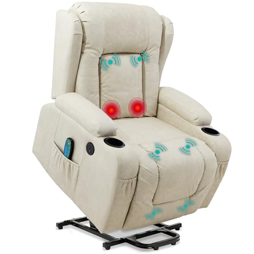 PU Leather Electric Power Lift Recliner Massage Chair with USB Port M928888