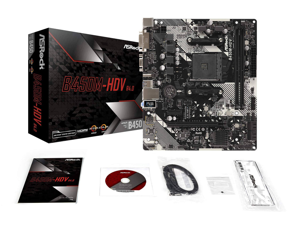 B450 MicroATX Motherboard Socket AM4 R401
