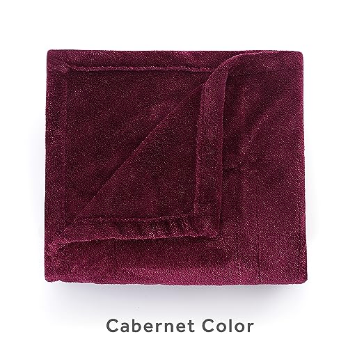 Emerald Electric Heated Throw Blanket, 50" x 60", 4 Heat Settings, Machine Washable W25876