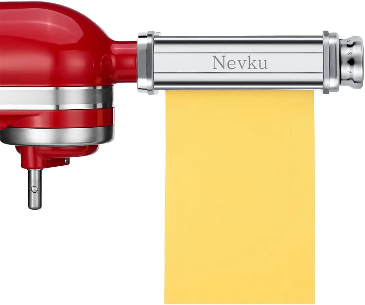 Pasta Maker Attachments Set including Pasta Sheet Roller Spaghetti Cutter Fettuccine Cutter Y975