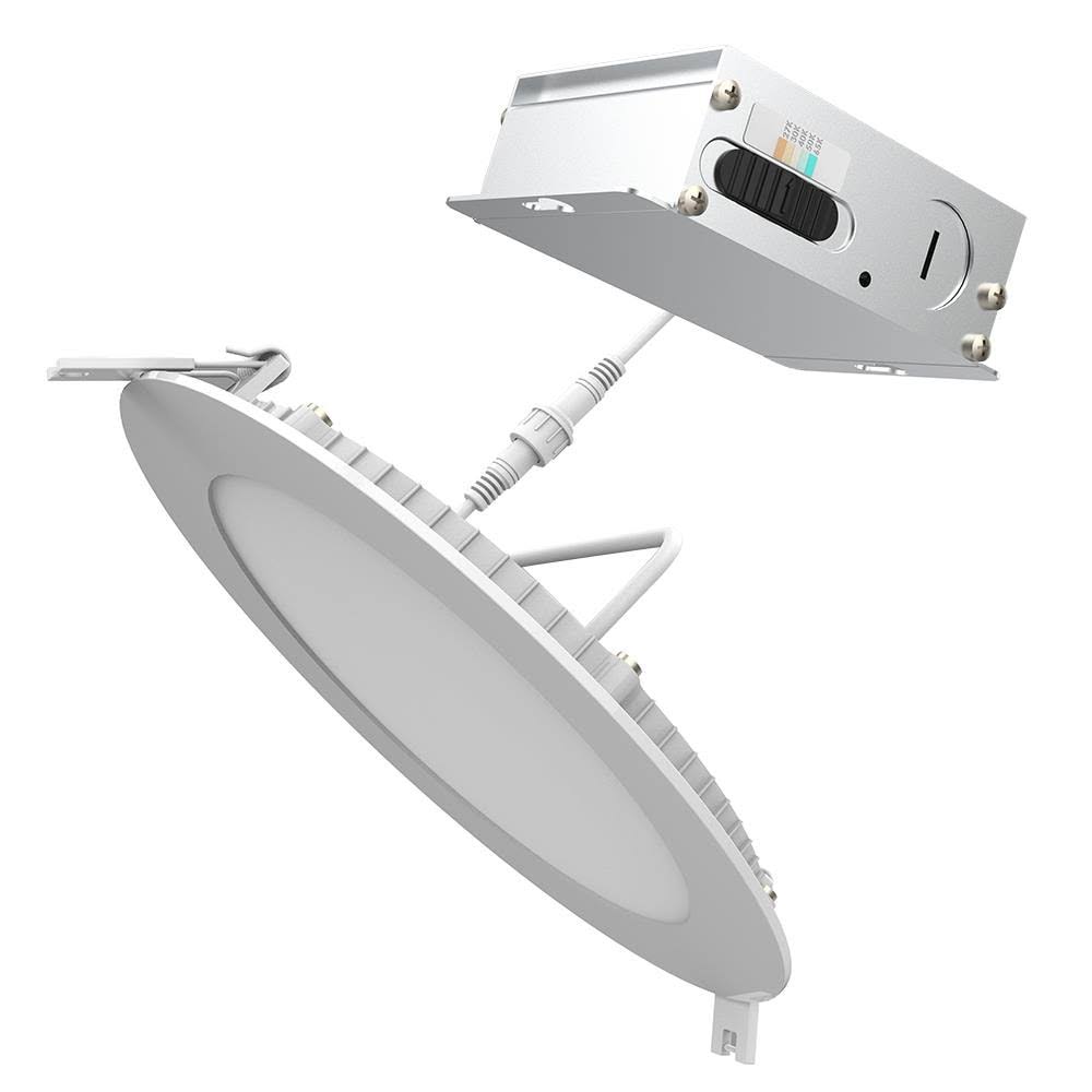 White Round Dimmable Recessed Downlight 6-Pack T359