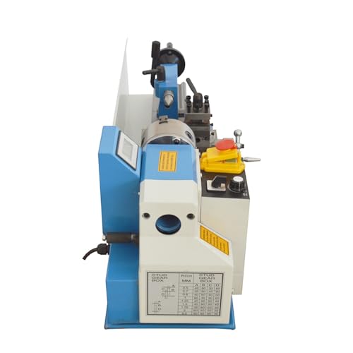 Mini Metal Lathe 750W Benchtop Precision Horizontal Lathe 0-2500rpm Variable Speed 7"*14" 110V C902866