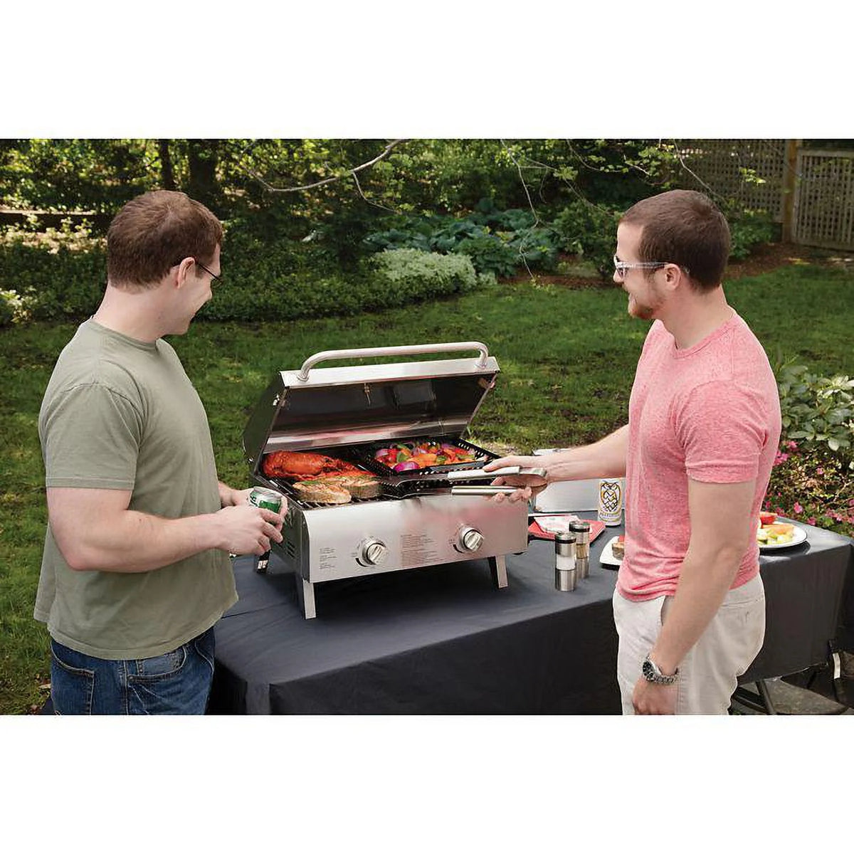 Stainless Steel Tabletop Grill M37482
