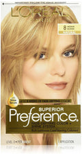 8 Medium Blonde Hair Color P6494