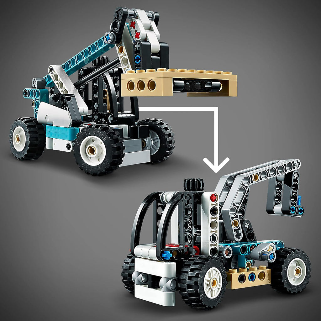 LEGO Technic Telehandler Model Building Kit D6733