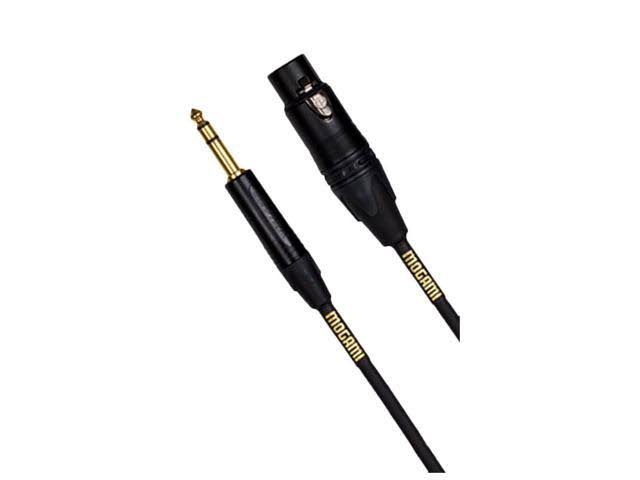 Black 15 ft TRS to XLR Audio Cable F46847