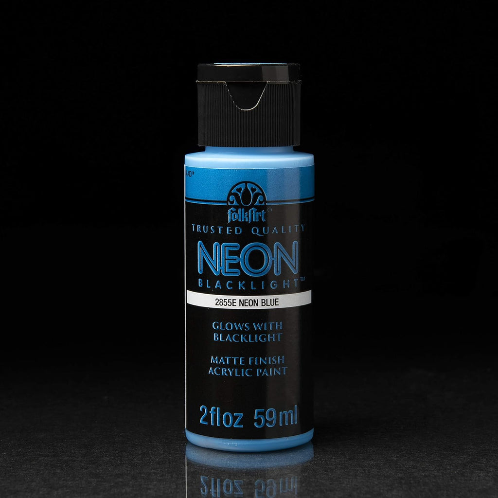 Neon Glow Acrylic Paint Set, 2 oz X106514
