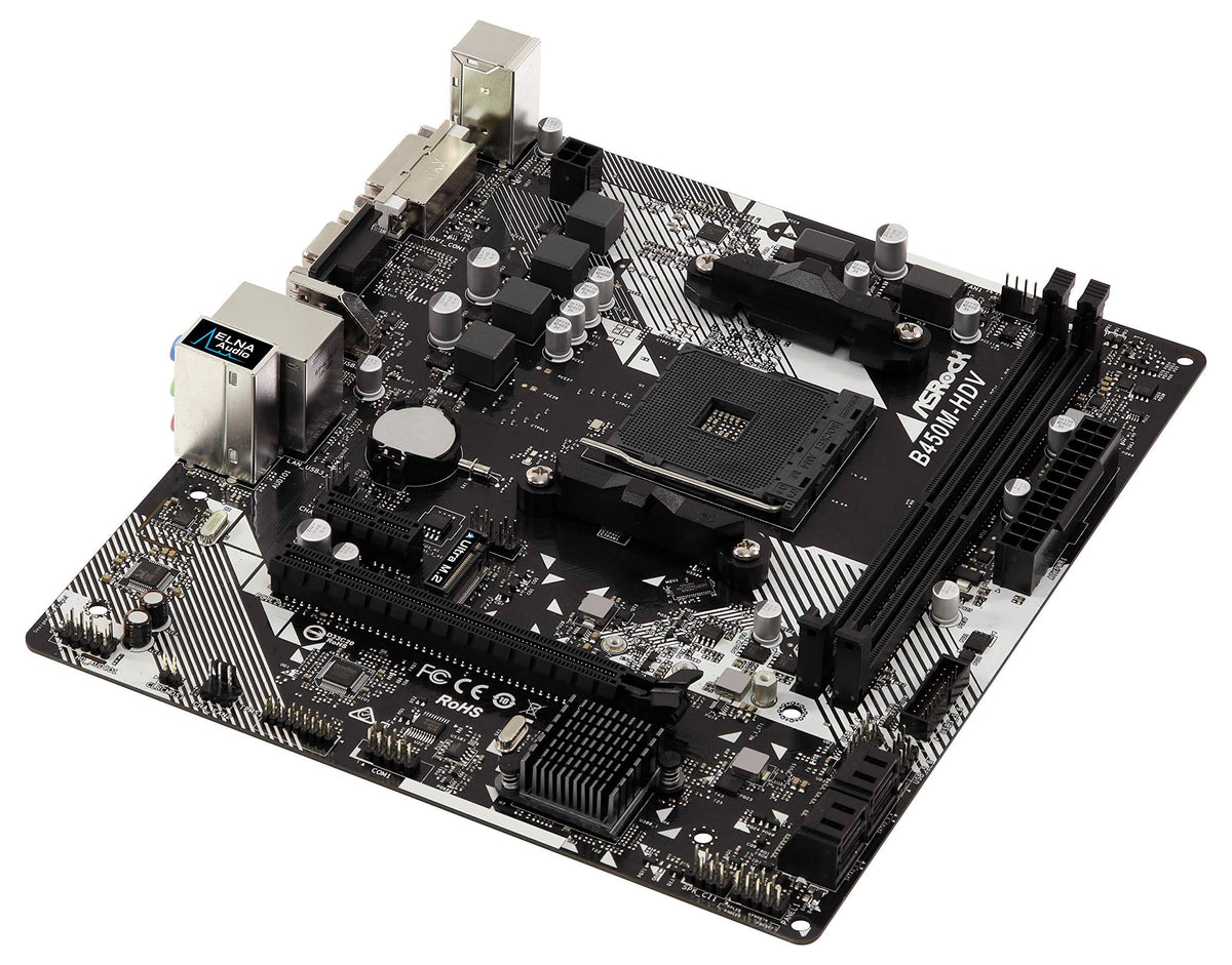 B450 MicroATX Motherboard Socket AM4 R401