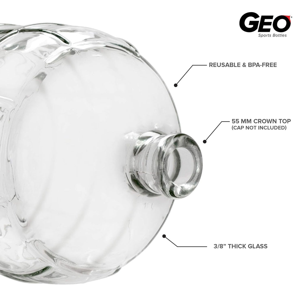 Clear Glass 3 Gallon Round Glass Carboy F579