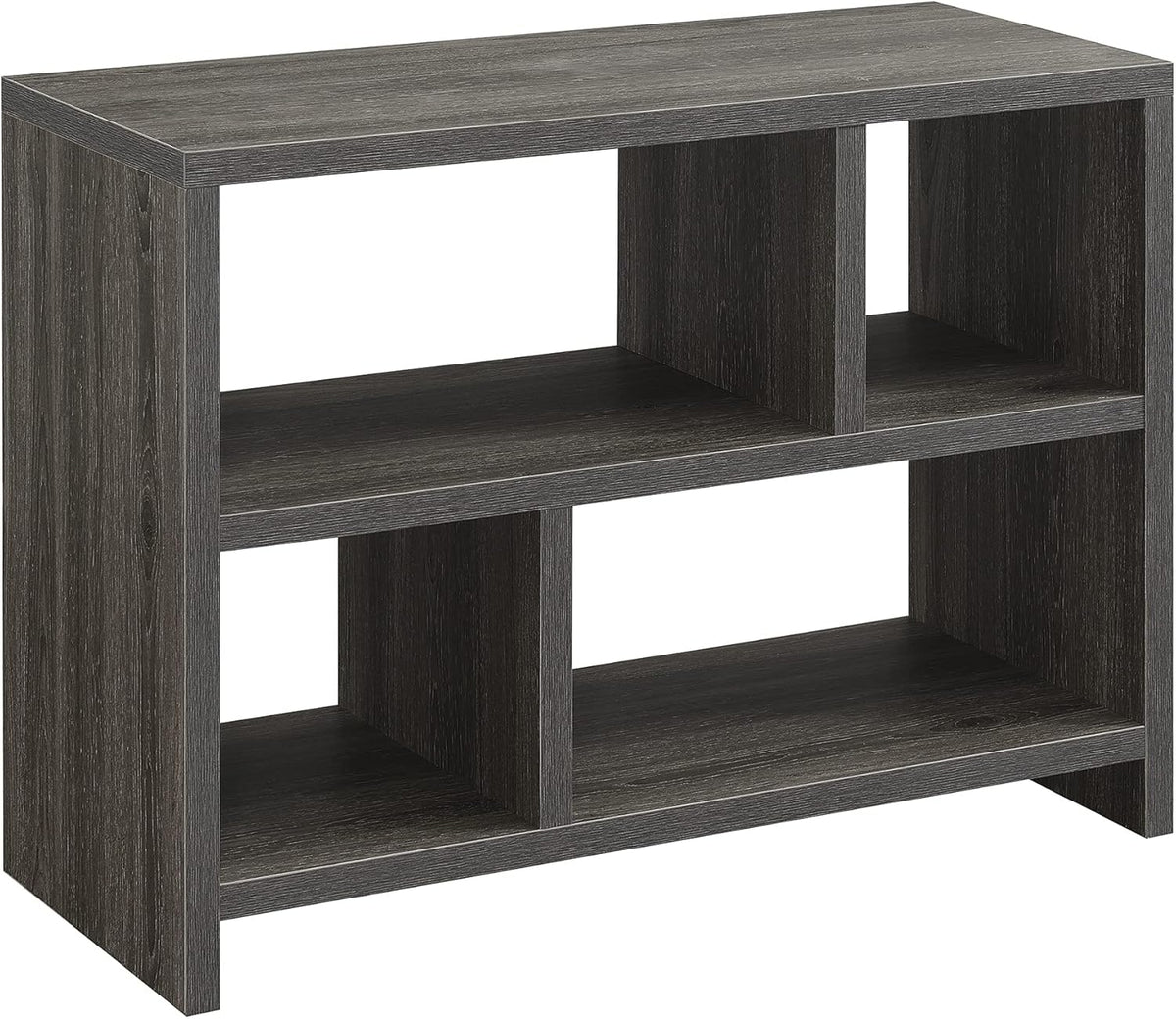White Console Bookcase Q20736