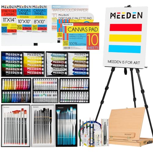 151pcs Art Supplies Painting Set with Easels and Paints R960