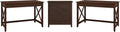 2 Person Desk Set with Lateral File Cabinet S159