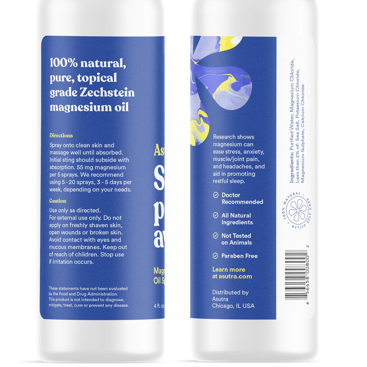 Pure Zechstein Magnesium Oil Spray, 4 oz. B481833